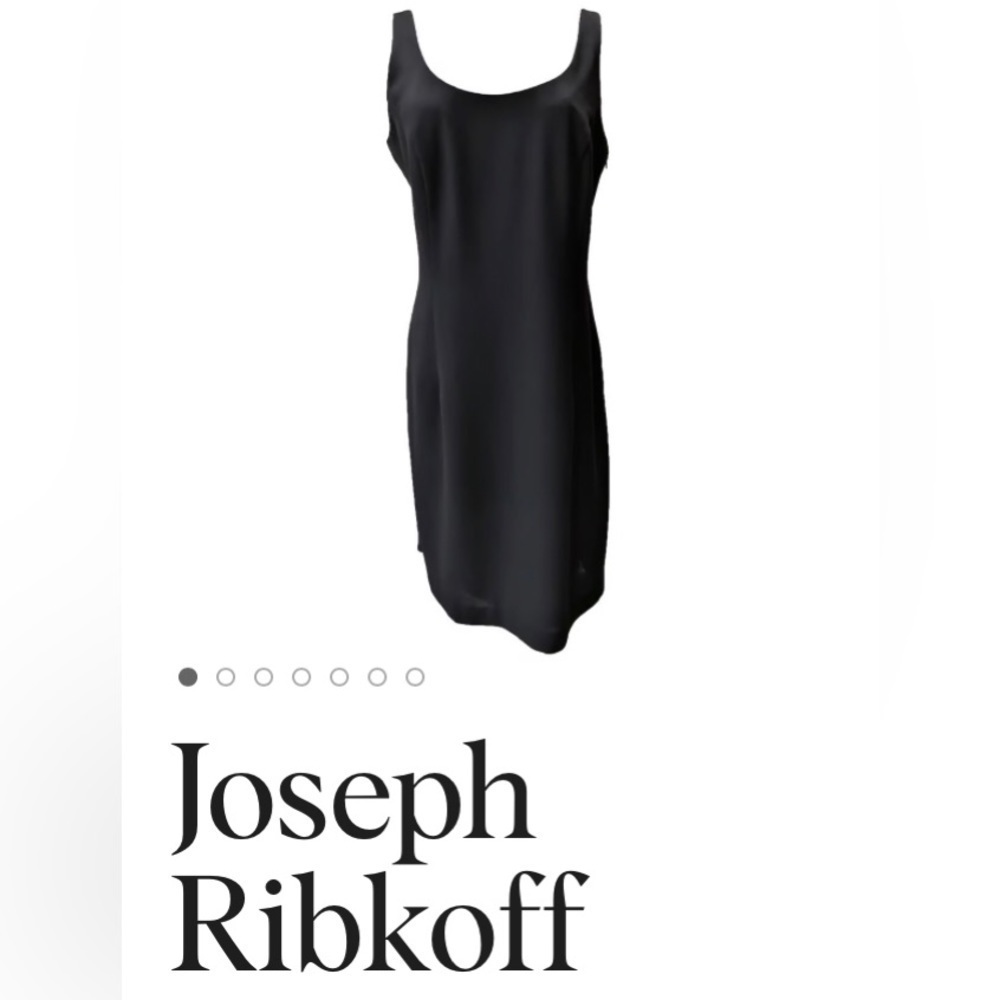 💃 Vintage Joseph Ribkoff Black cocktail dress size 2